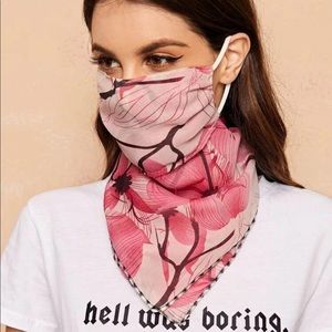 Floral Face Mask / Scarf